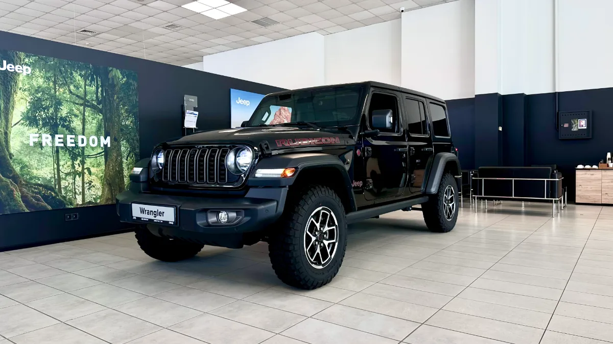 jeep wrangler rubicon unlimited black 1